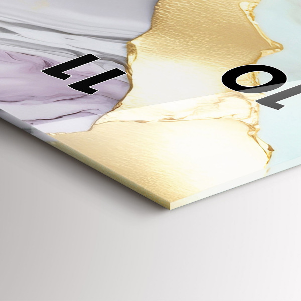 Vertikálne hodiny Mramorový vzor