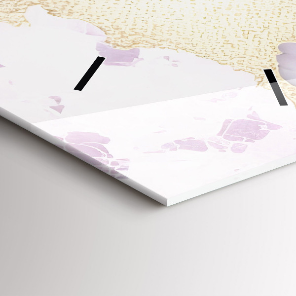 Vertikálne hodiny Pastelový mramor