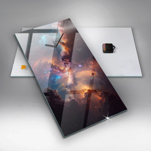 Vertikálne hodiny Kozmický svet hviezd