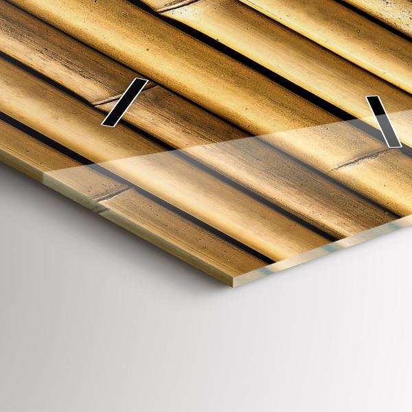 Vertikálne hodiny Bambusové palice