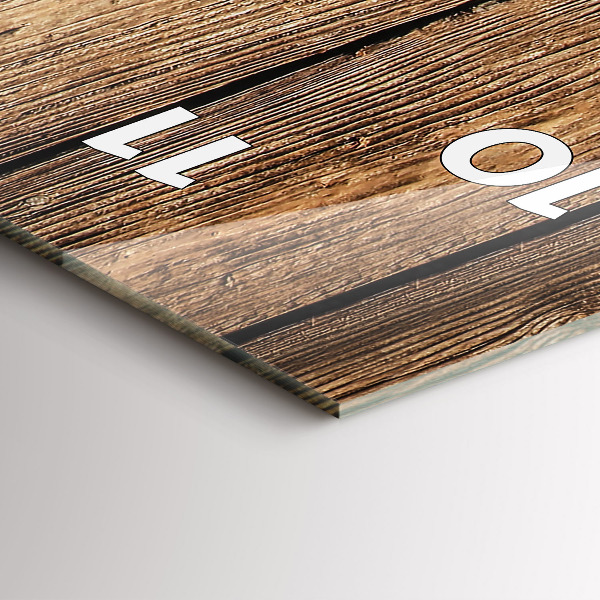 Vertikálne hodiny Drevené dosky