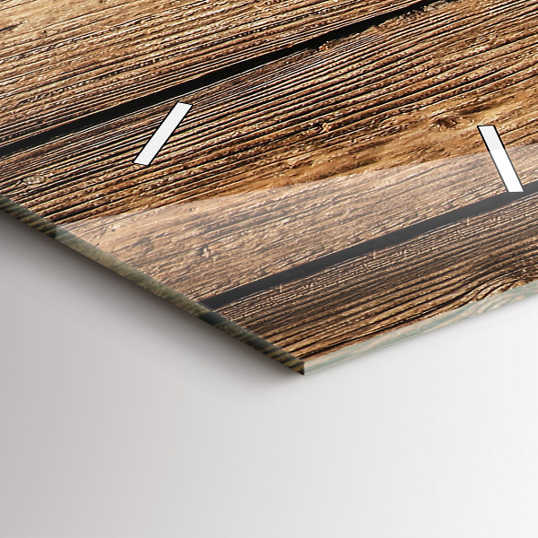 Vertikálne hodiny Drevené dosky