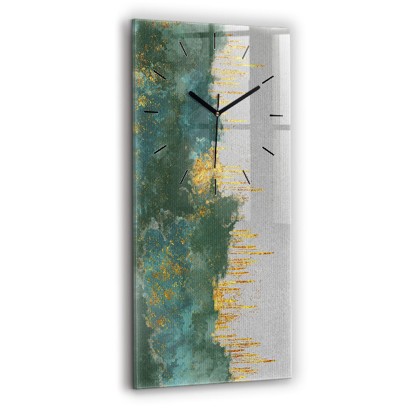 Vertikálne hodiny Dekoratívny vzor