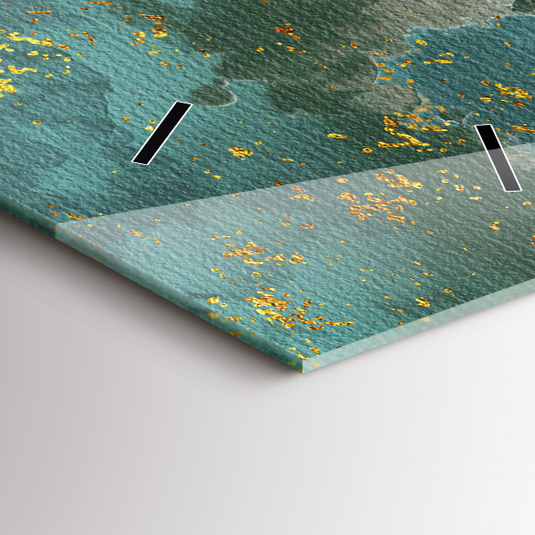 Vertikálne hodiny Dekoratívny vzor