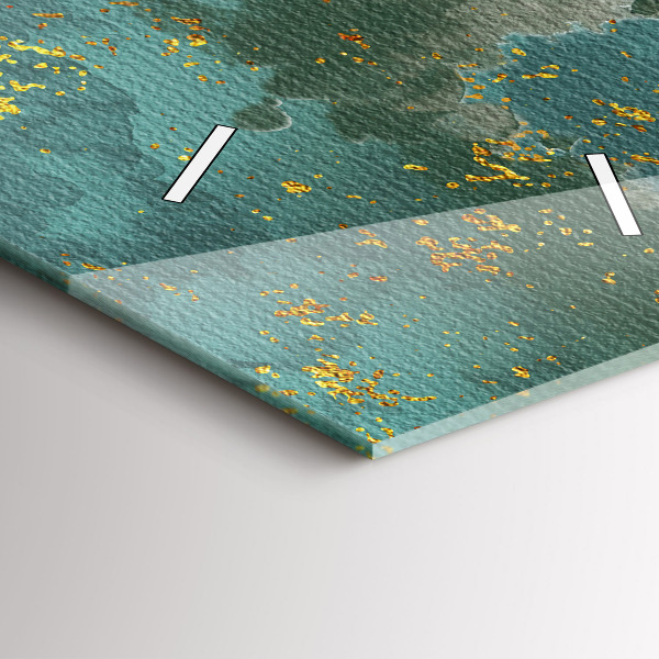 Vertikálne hodiny Dekoratívny vzor