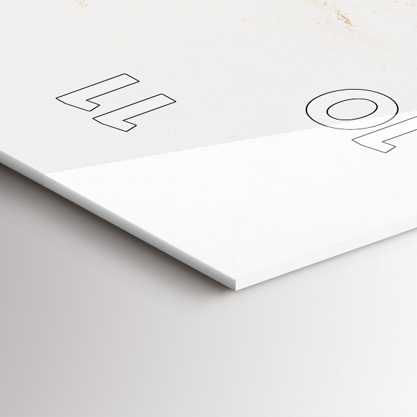 Vertikálne hodiny Mramorový vzor