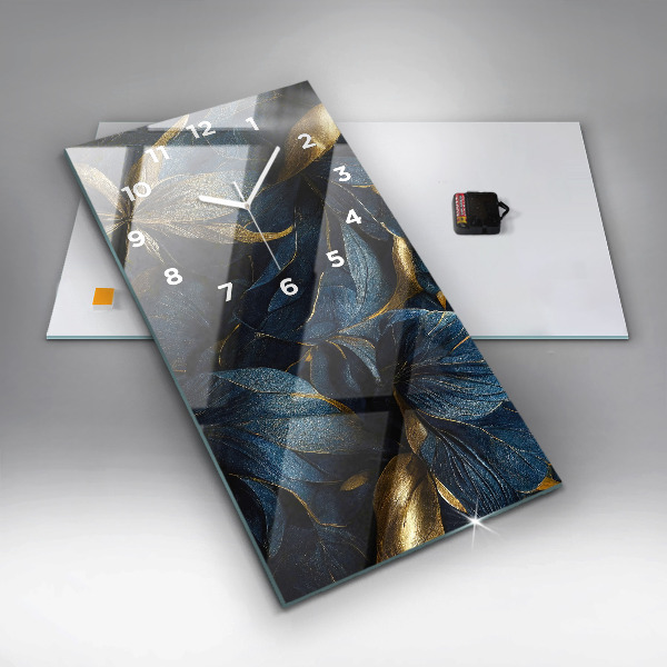 Vertikálne hodiny Dekoratívne kvety