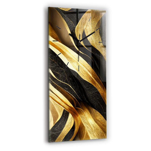 Vertikálne hodiny Elegantná abstrakcia