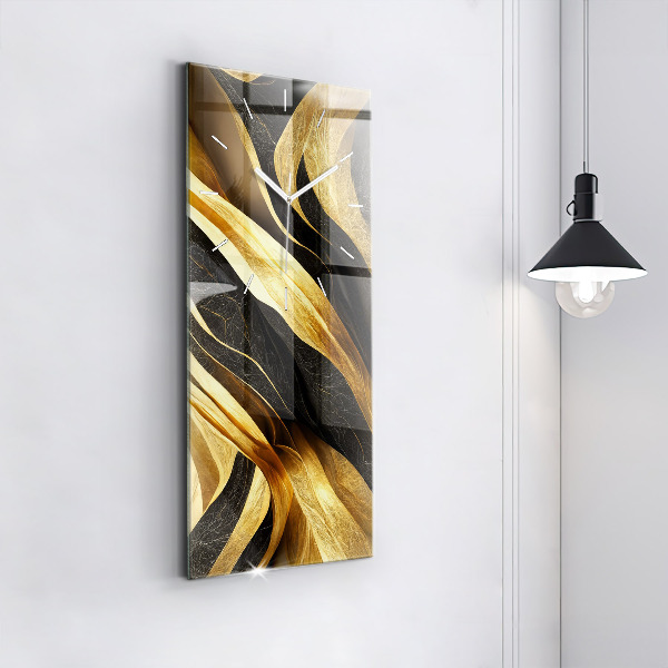 Vertikálne hodiny Elegantná abstrakcia