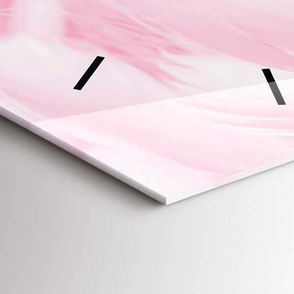 Vertikálne hodiny Perie – abstrakcia