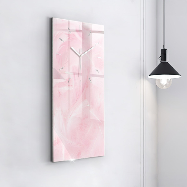 Vertikálne hodiny Perie – abstrakcia