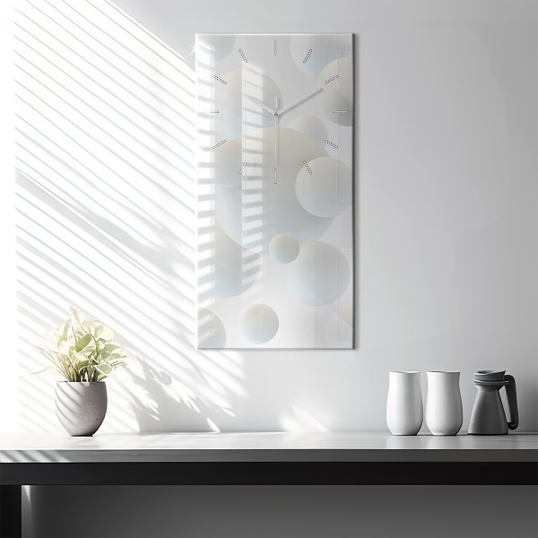 Vertikálne hodiny Abstrakce gule