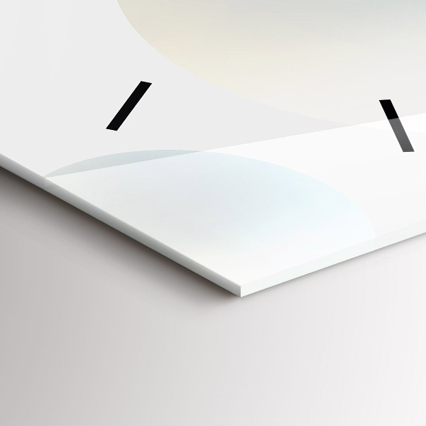 Vertikálne hodiny Abstrakce gule