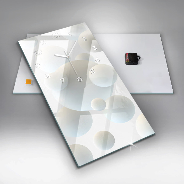 Vertikálne hodiny Abstrakce gule