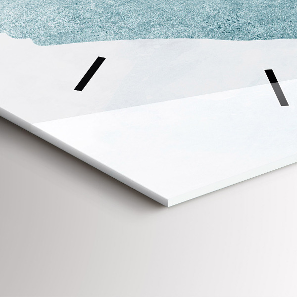 Vertikálne hodiny Abstraktná veľryba