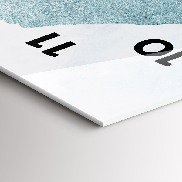 Vertikálne hodiny Abstraktná veľryba