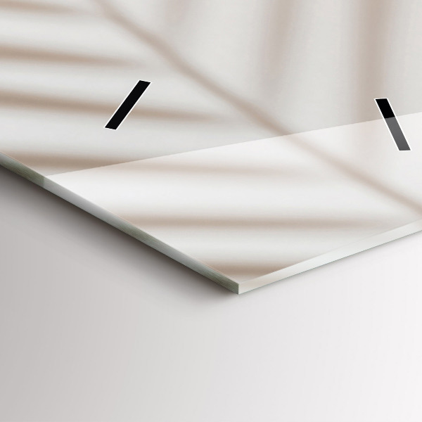 Vertikálne hodiny Krémová abstrakcia