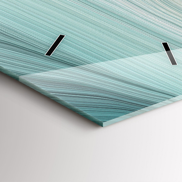 Vertikálne hodiny Vlnová abstrakcia