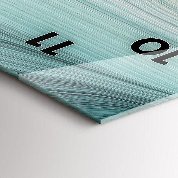 Vertikálne hodiny Vlnová abstrakcia