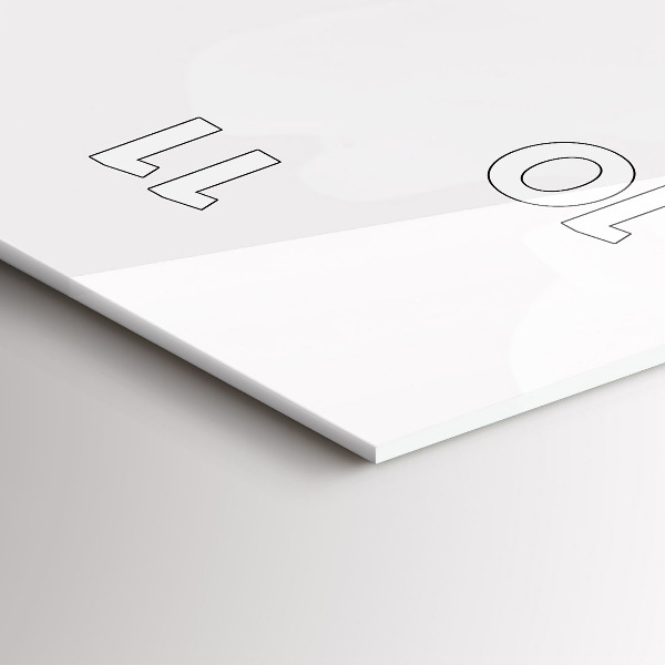 Vertikálne hodiny Kvety pivonky