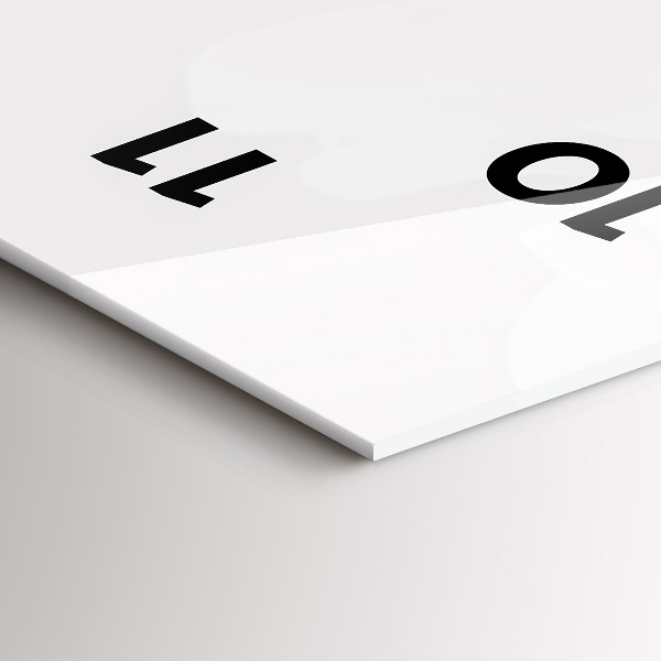 Vertikálne hodiny Kvety pivonky