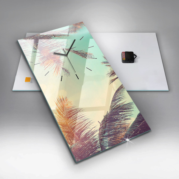 Vertikálne hodiny Tropické palmy