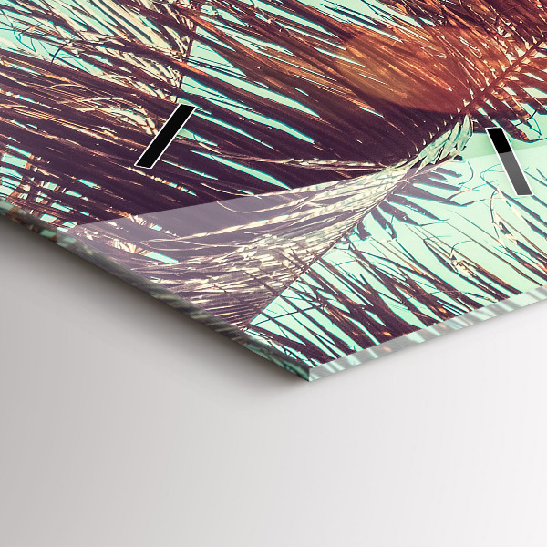 Vertikálne hodiny Tropické palmy