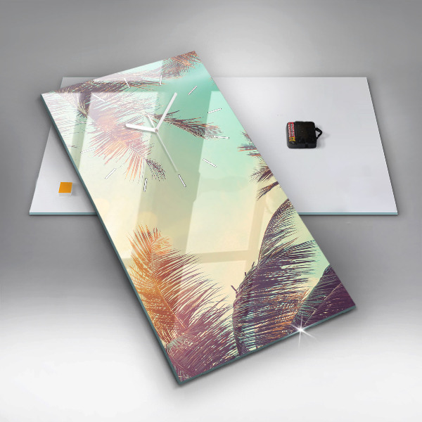 Vertikálne hodiny Tropické palmy