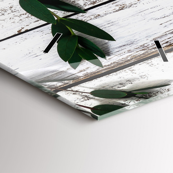 Vertikálne hodiny Drevené svetelné dosky