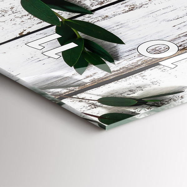 Vertikálne hodiny Drevené svetelné dosky