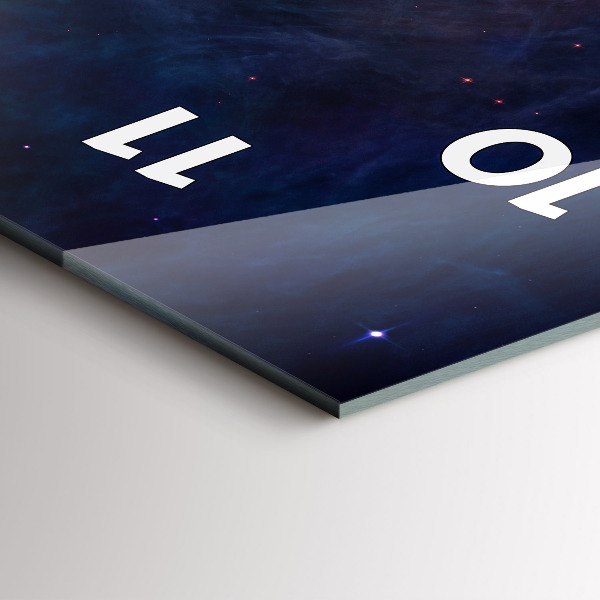 Vertikálne hodiny Galaxia a hviezdy