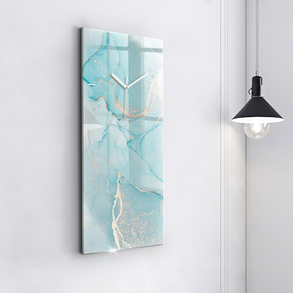 Vertikálne hodiny Dekoratívny mramor