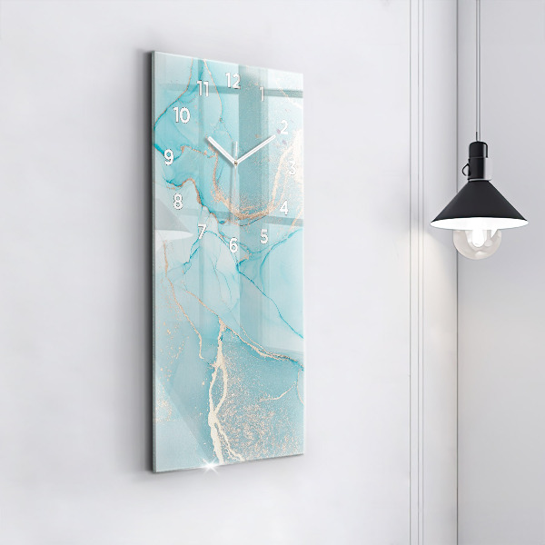 Vertikálne hodiny Dekoratívny mramor
