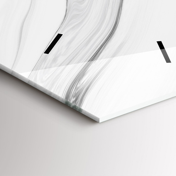 Vertikálne hodiny Dekoratívny mramor