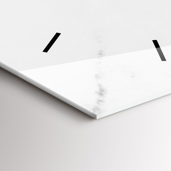 Vertikálne hodiny Elegantný mramor