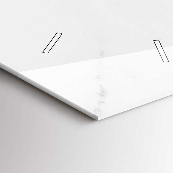 Vertikálne hodiny Elegantný mramor