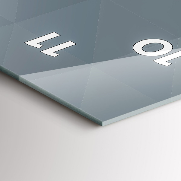 Vertikálne hodiny Šedá abstrakcia