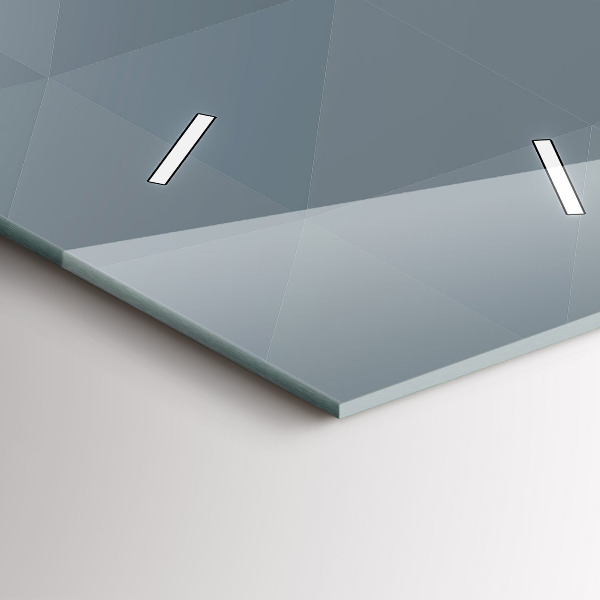 Vertikálne hodiny Šedá abstrakcia