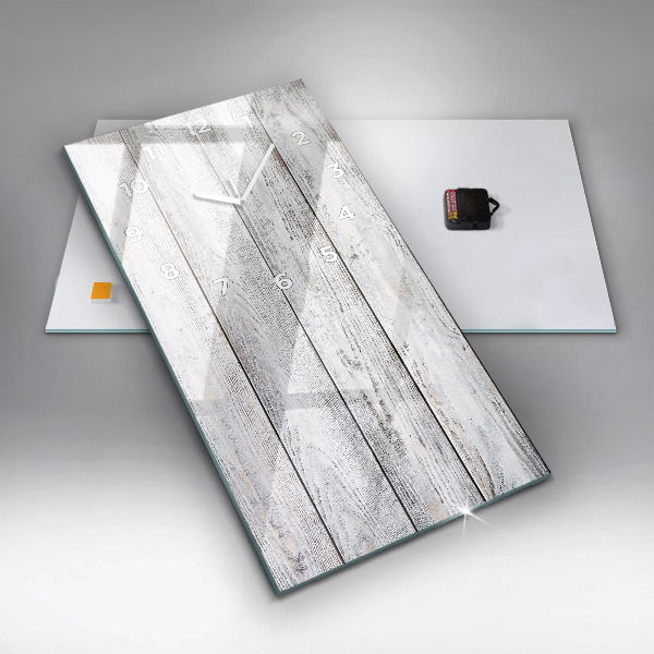 Vertikálne hodiny Maľované dosky