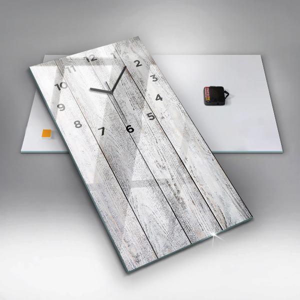 Vertikálne hodiny Maľované dosky