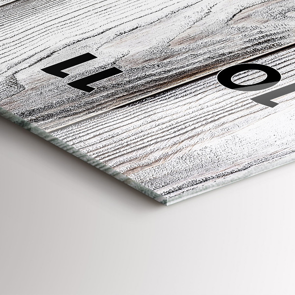 Vertikálne hodiny Maľované dosky