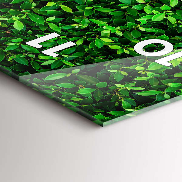 Vertikálne hodiny Živý plot odchádza