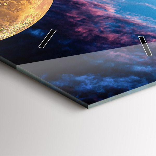 Vertikálne hodiny Veľká galaxia