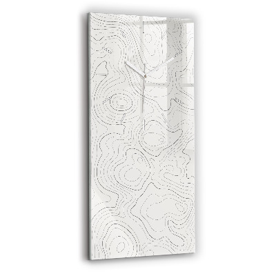 Vertikálne hodiny Abstrakcia škvrny