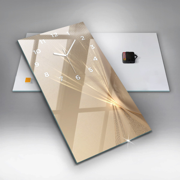 Vertikálne hodiny Abstraktné svetlo