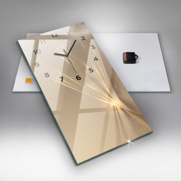 Vertikálne hodiny Abstraktné svetlo