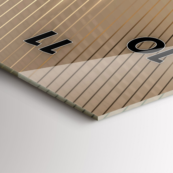 Vertikálne hodiny Abstraktné svetlo