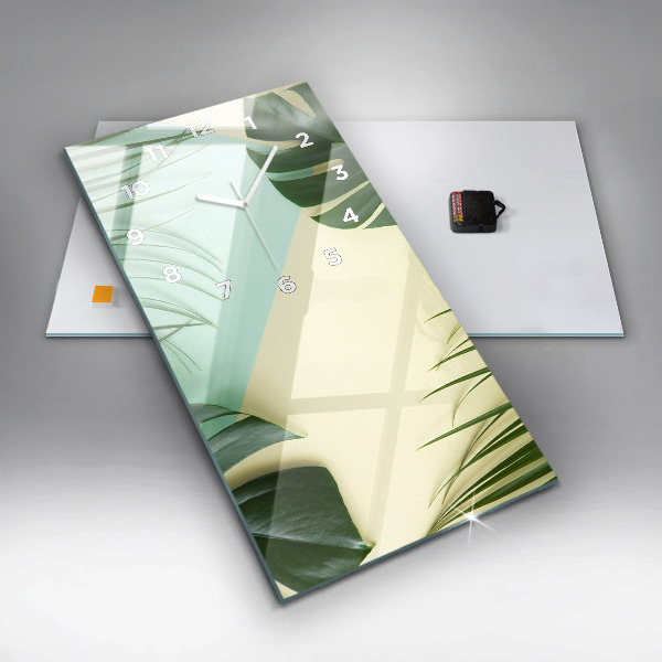 Vertikálne hodiny Monstera odchádza