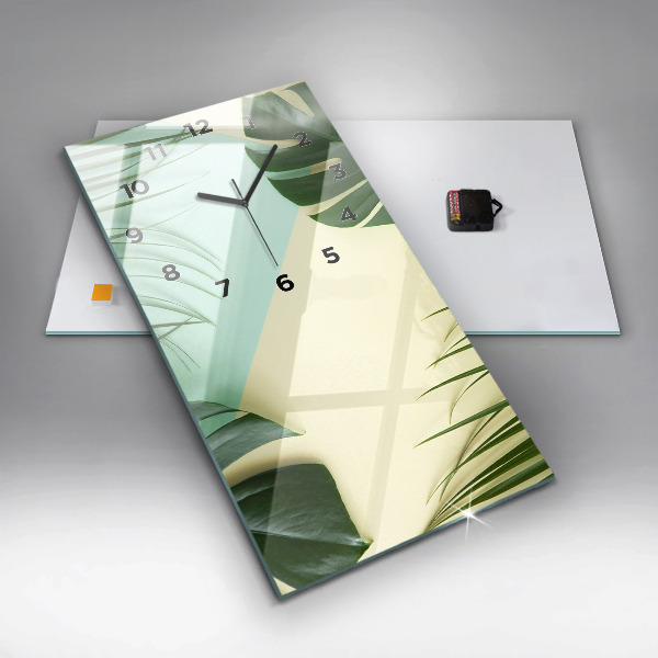 Vertikálne hodiny Monstera odchádza