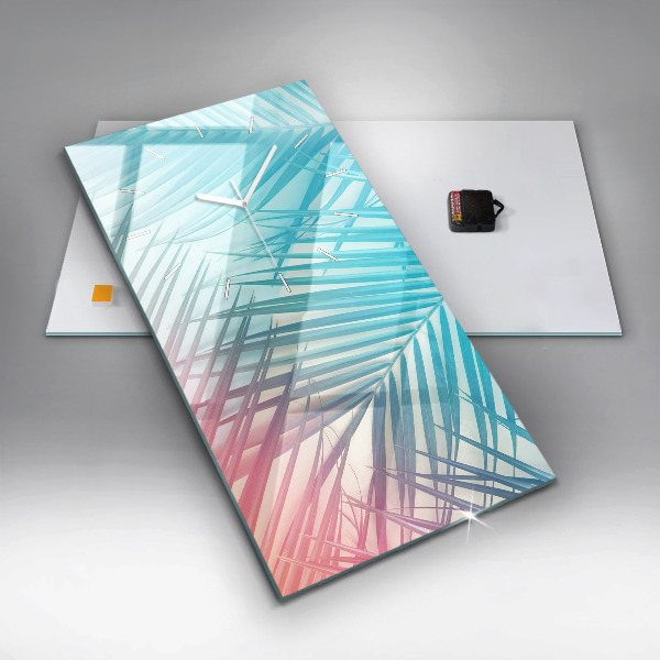 Vertikálne hodiny Tropická palma